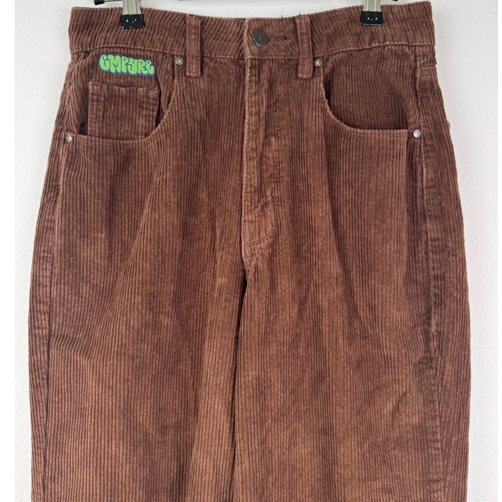 Empyre Tori Corduroy Pants Women 4 Brown Excellent Streetwear Casual Skate